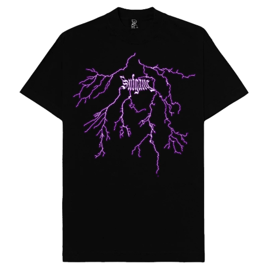 SUFGANG - Camiseta Suflightning "Black/Purple" - THE GAME